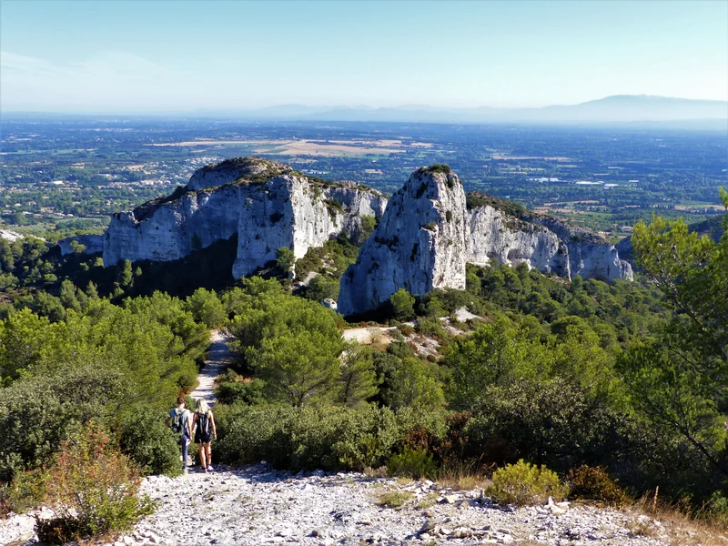 Randonnée EYGALIÈRES - La Routo : le chemin de Baume Brignolle · Saint-Rémy-de-Provence