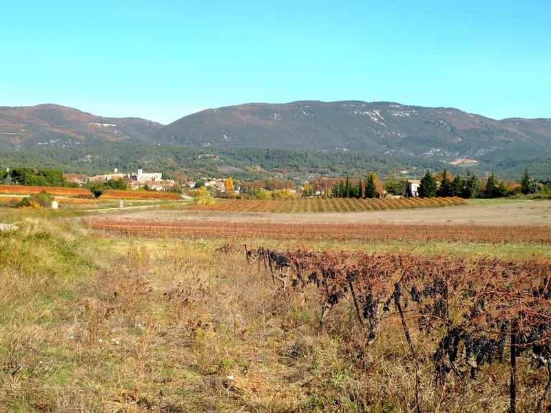 Randonnée CUCURON-VAUGINES - Chemin de pèlerinage · Cucuron