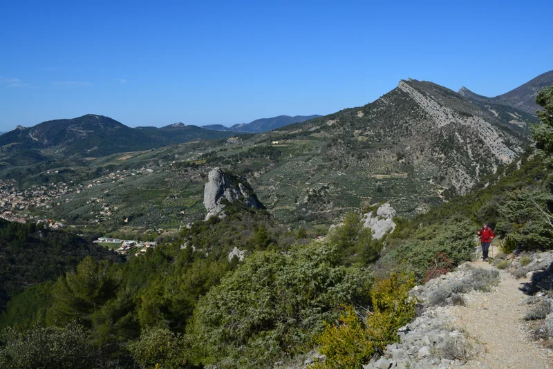 Randonnée BUIS-LES-BARONNIES - Le sentier botanique de l'Aiguille · Buis-les-Baronnies