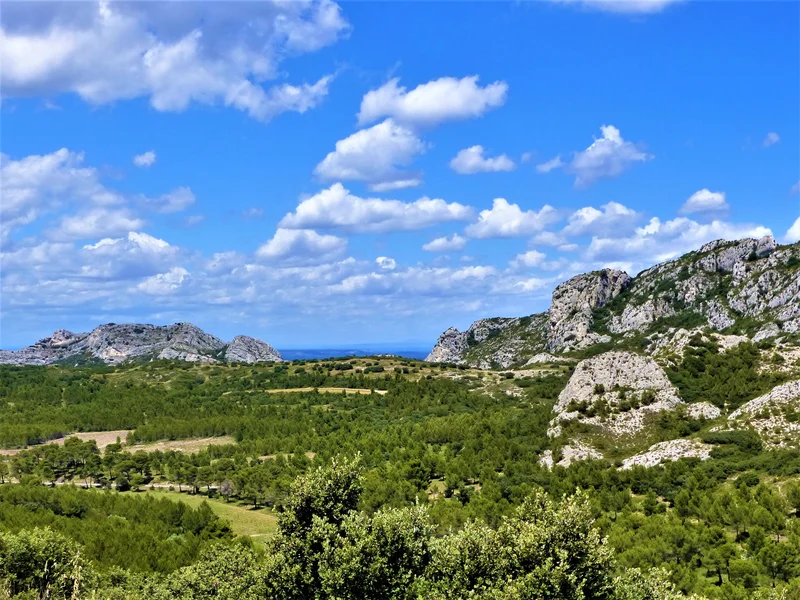 Randonnée EYGALIÈRES - Petit et Gros Calans · Eygalières