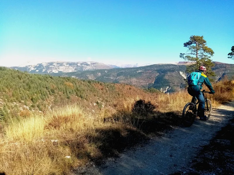 VTT SAINT-ANDRÉ-LES-ALPES - Le Chalvet à VTT · Saint-André-les-Alpes