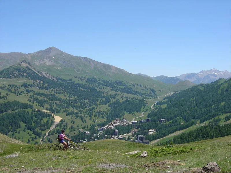 VTT VARS - Les Myrtilles à VTT · Vars