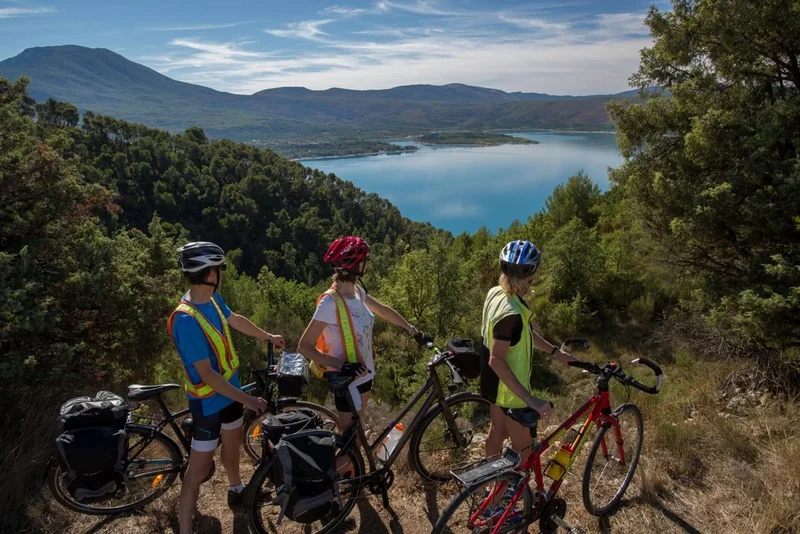 Vélo de route SAINTE-CROIX-DU-VERDON - Balade sensorielle à vélo · Sainte-Croix-du-Verdon