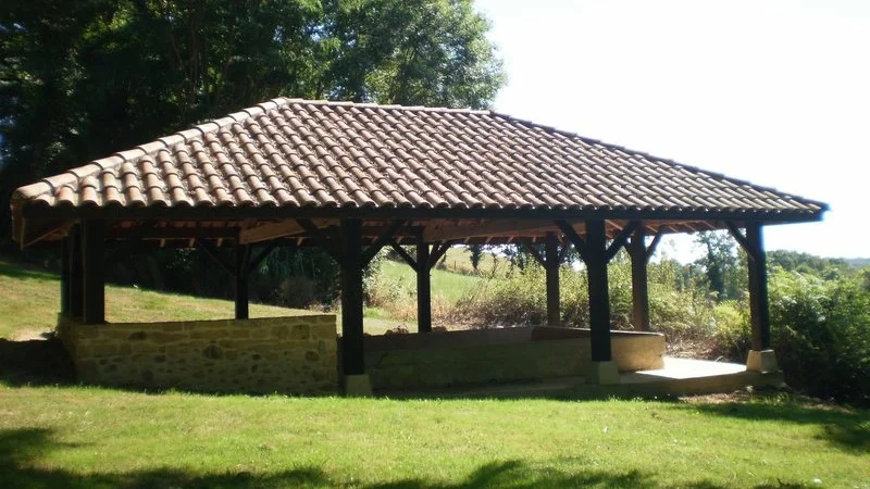 Randonnée Villeneuve-Lécussan "Le Lavoir" · Villeneuve-Lécussan