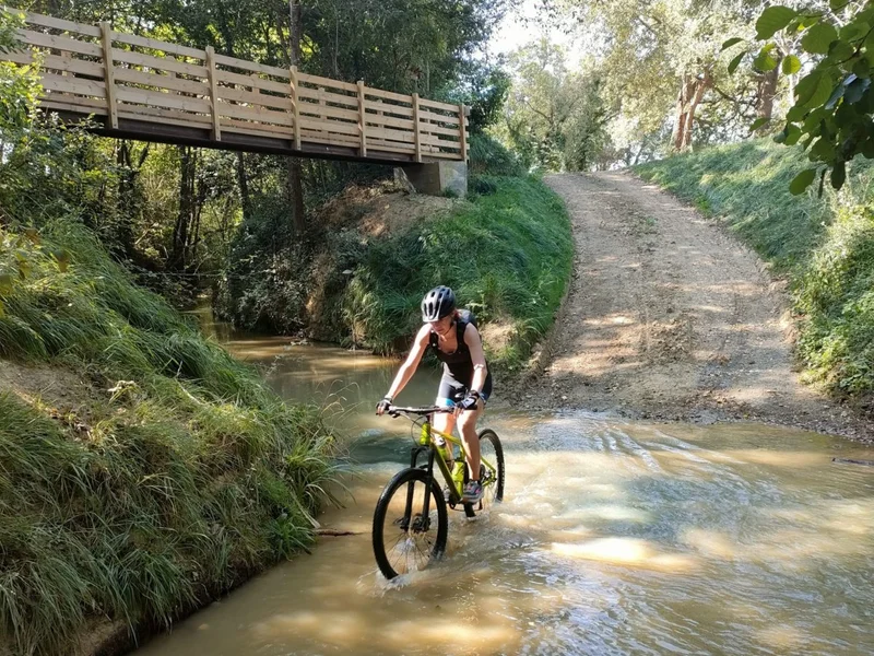 VTT N°4  Bleu: Vallée de la Save et de la Gesse · L'Isle-en-Dodon
