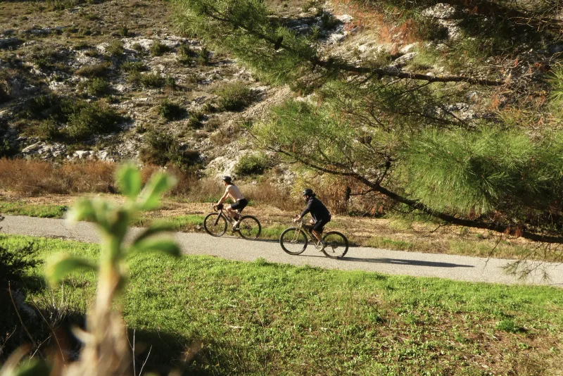 Vélo de route Boucle cyclo-découverte La Côte du Rhône · Roquemaure