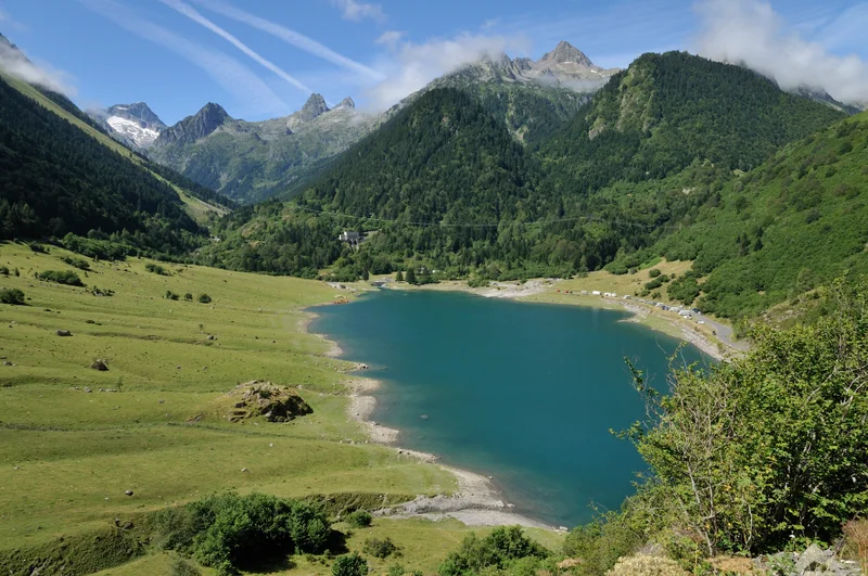 Randonnée Lac et Barrage du Tech · Arrens-Marsous