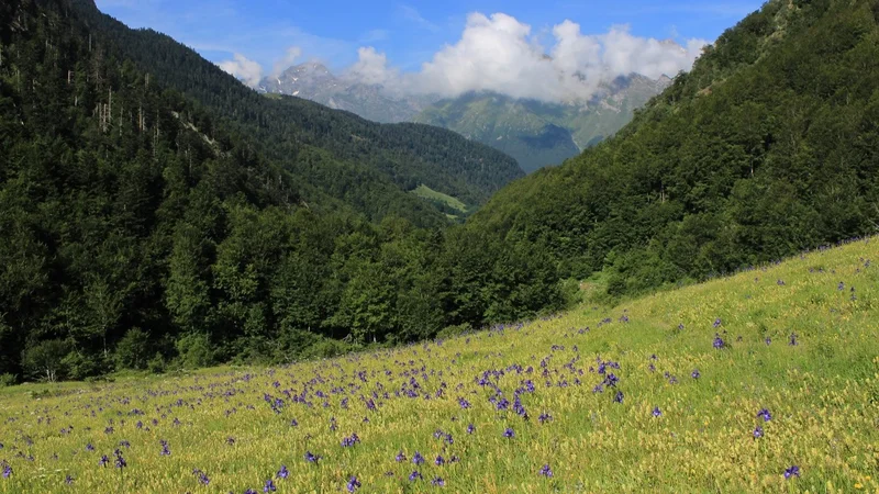 Randonnée Le cirque d'Eres Lits · Gèdre
