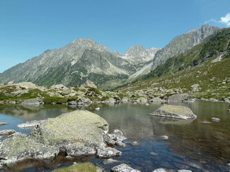 Randonnée Les lacs du Plaa de Prat et de Liantran · Estaing