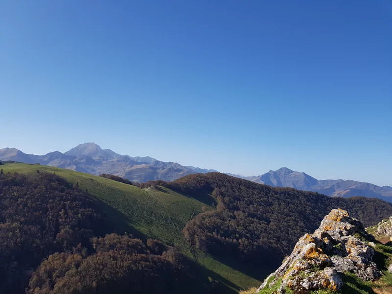 Randonnée Le Casque du Lheris par le Col des Palomières · Gerde