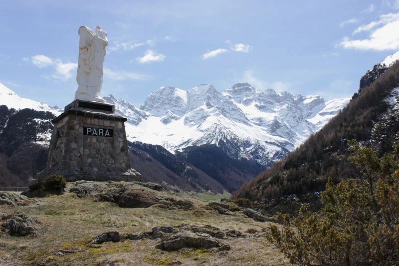 Randonnée Le belvédère de Notre-Dame des Neiges · Gavarnie
