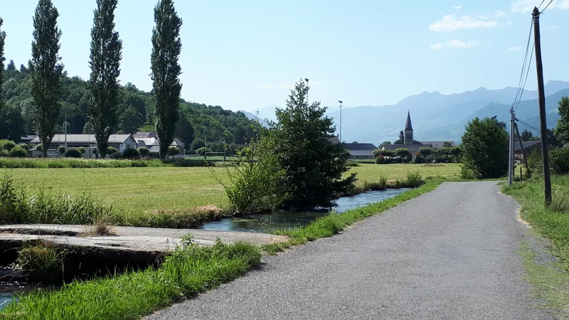 Vélo de route La plaine par les coteaux de Barbazan · Bagnères-de-Bigorre
