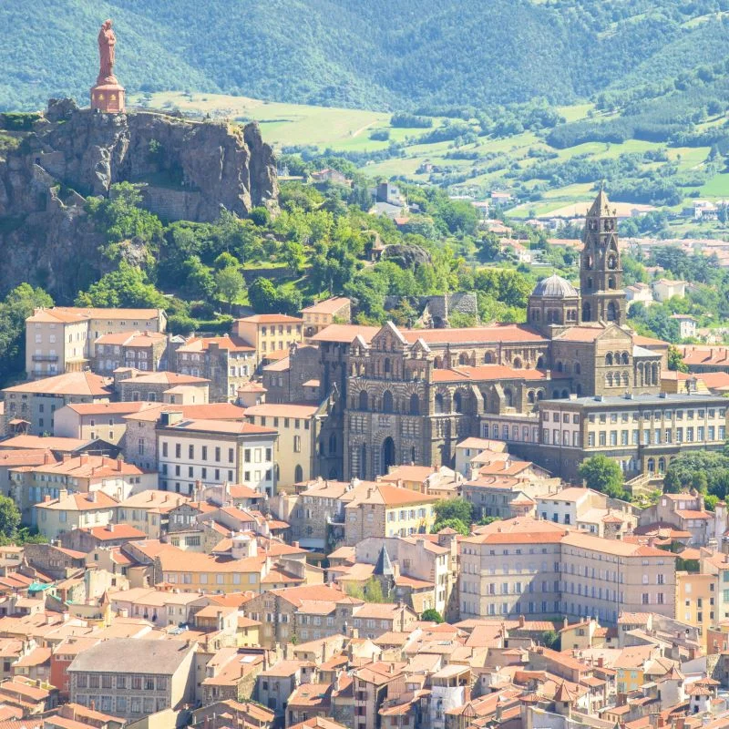 Randonnée GR65 Saint-Jacques-de-Compostelle Le Puy-Figeac · Le Puy-en-Velay