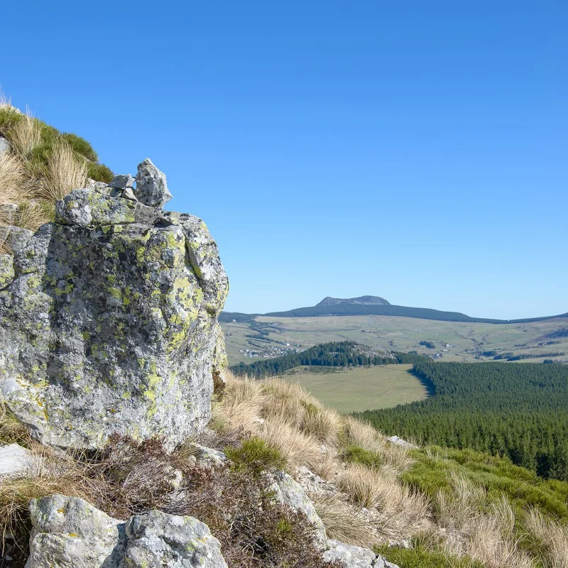 Randonnée GRP Tour du Massif Mézenc - Gerbier-de-Jonc · Fay-sur-Lignon