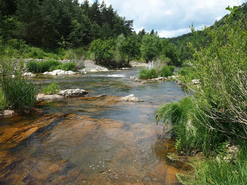 VTT Clin d’œil aux sources de la Loire · Le Monastier-sur-Gazeille