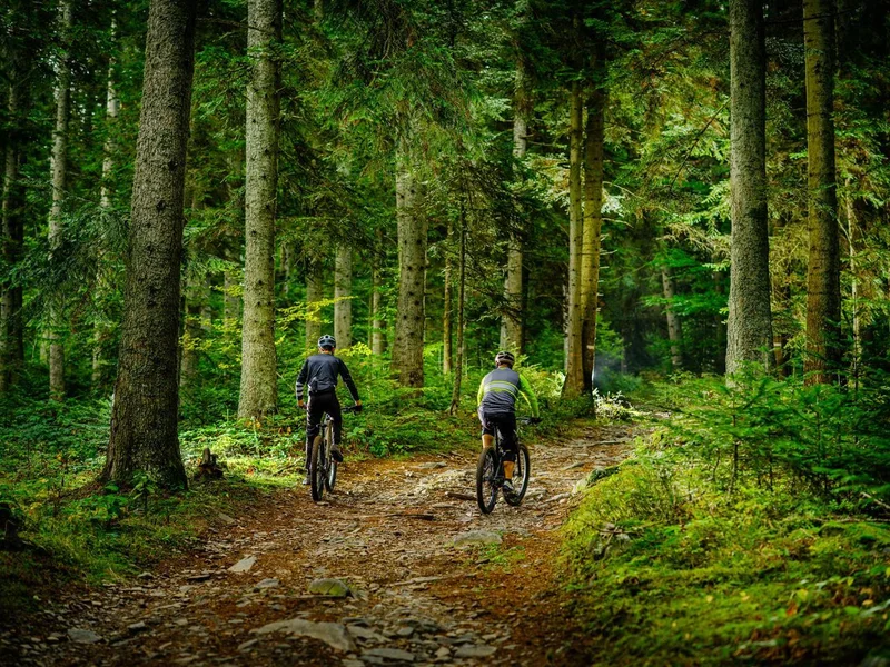VTT Le sentier de l'Arkose · Blavozy