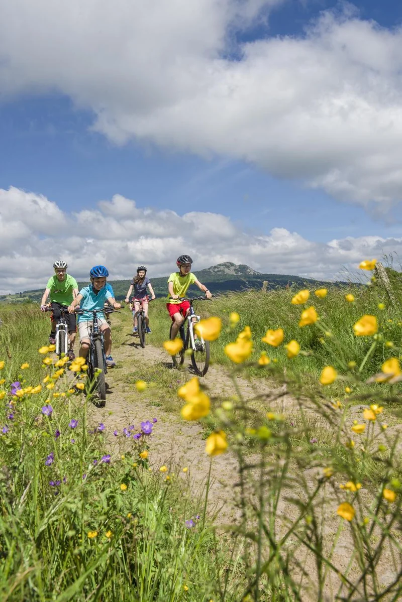 VTT 9 - En famille au Lizieux · Araules