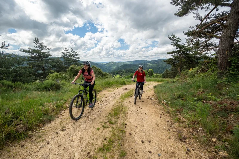 VTT 154 - Agrain de Folie (balisage n°3) · Alleyras
