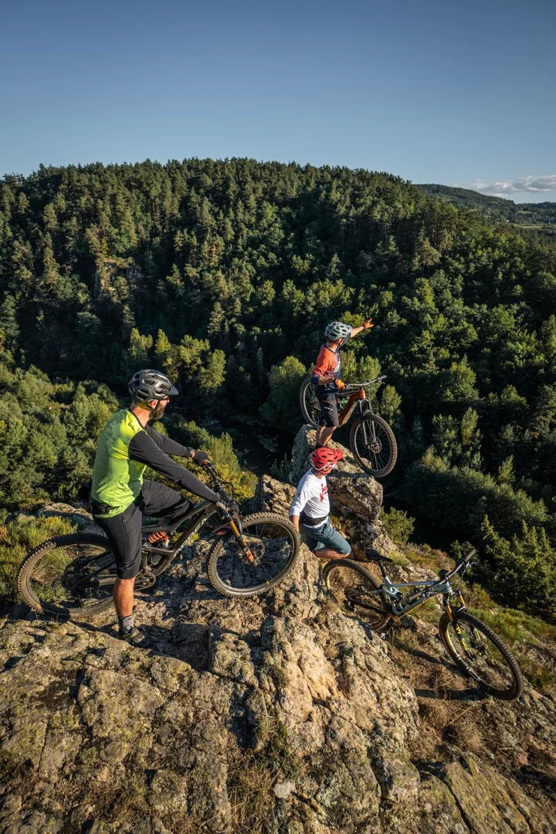 VTT 168 - Entre Loire et Allier (balisage n°17) · Arlempdes