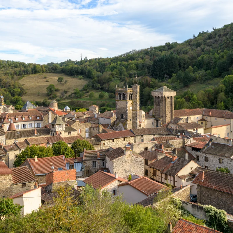 Randonnée PR506 Les orgues de Chadecol · Blesle