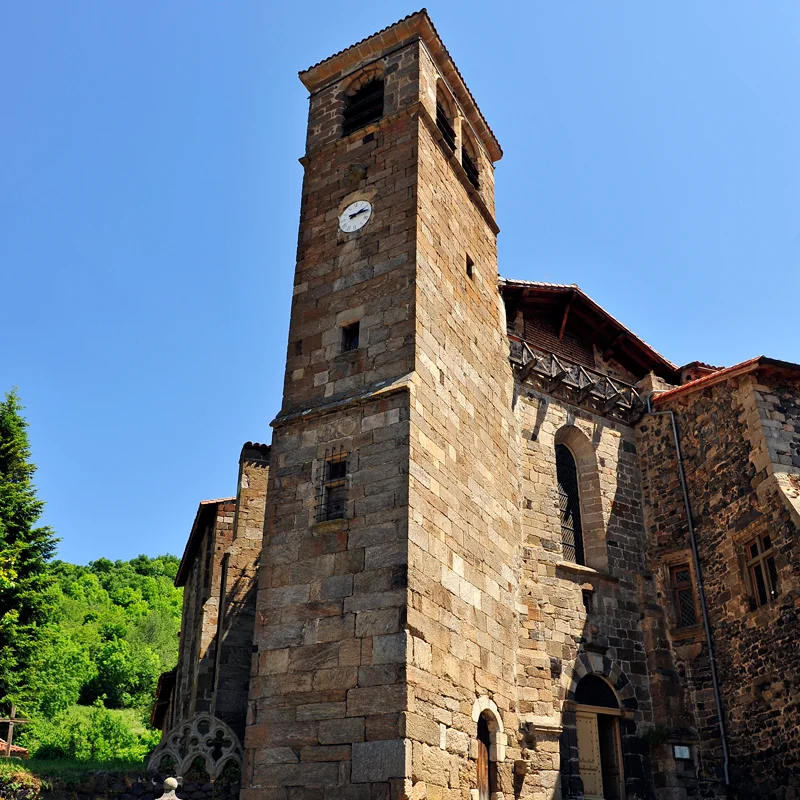 Randonnée PR009 Les abbayes de Chanteuges et Pébrac · Chanteuges