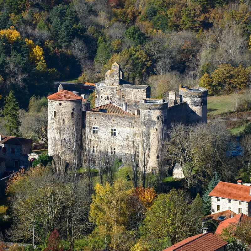 Randonnée PR177 Le bois de la Chelette · Saint-Vidal