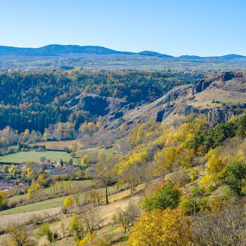 Randonnée PR376 La source des Estreys · Polignac