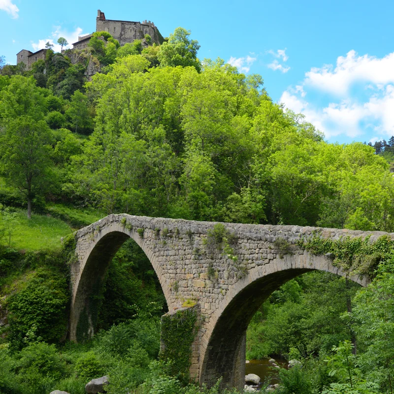 Randonnée PR666 Le pont du Diable · Saint-André-de-Chalencon