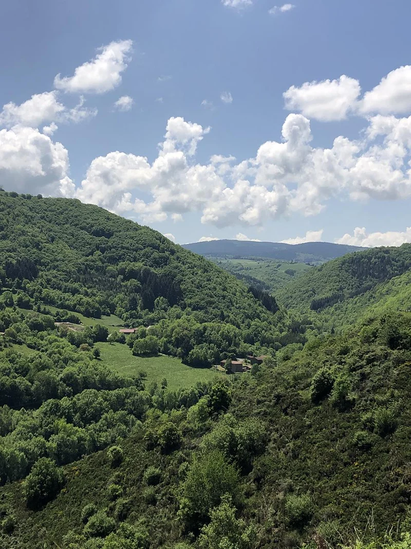 Vélo de route 8 - Autour de la vallée de la Cronce · Lavoûte-Chilhac