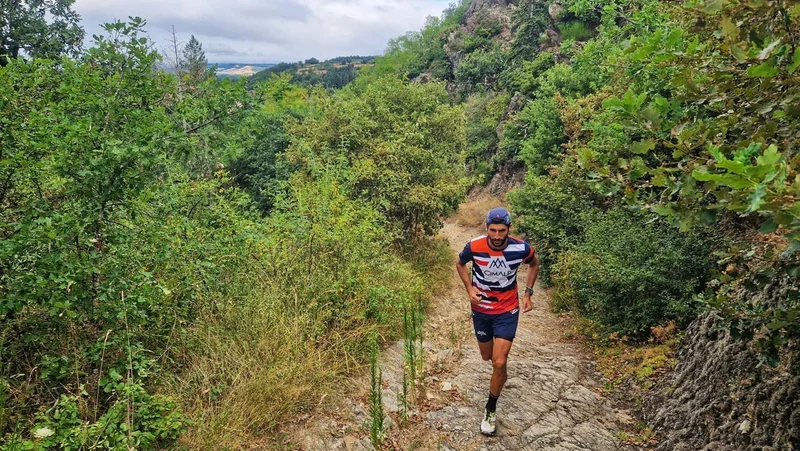 Trail T21 - Les Tronchères · Auzon