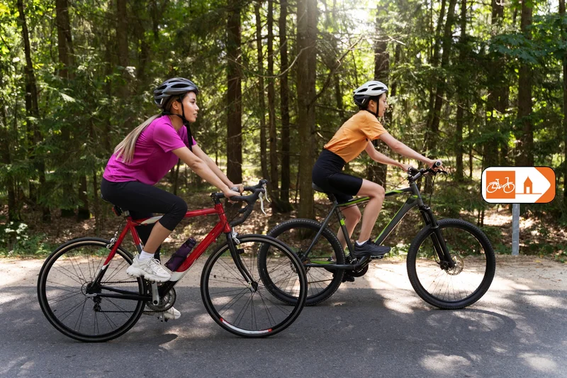 Vélo de route Promenade à vélo autour de Clères : itinéraire La Haute vallée du Cailly · Clères
