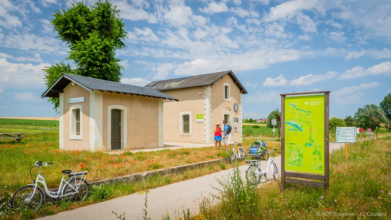 Vélo de route Entre vignes et Veude - Circuit vélo n°51 · Ligré