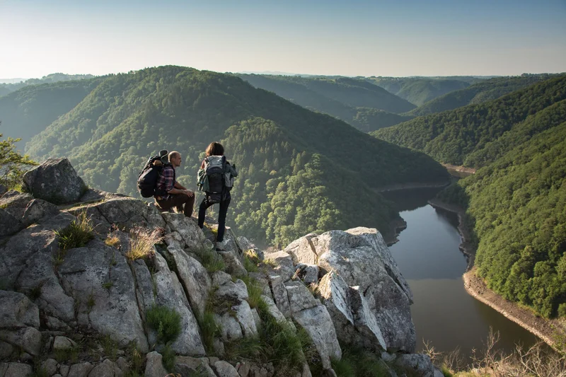 Randonnée La Dordogne de Villages en Barrages · Ussel