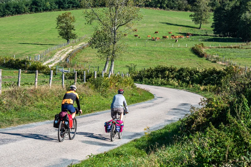 Vélo de route La Vagabonde - Territoire Rando Millevaches · Peyrat-la-Nonière