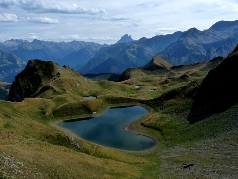 Randonnée La cabane Laiterine et les lacs du Montagnon · Laruns
