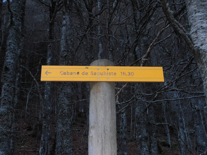 Randonnée La cabane de Saoubiste · Laruns