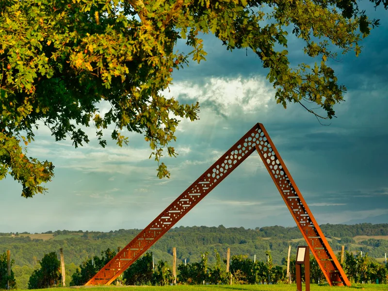 Randonnée Crouseilles : entre vignes et château · Crouseilles