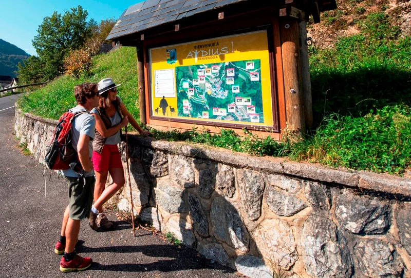 Randonnée N°14 Aspe - Chemin des Jaupins · Orcun