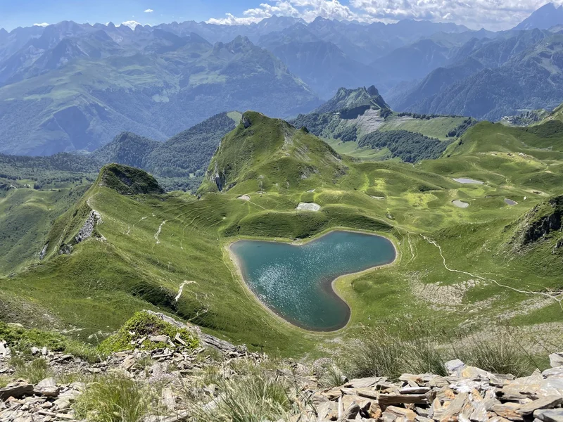 Randonnée N°33b - Lac du Montagnon par Aydius · Aydius