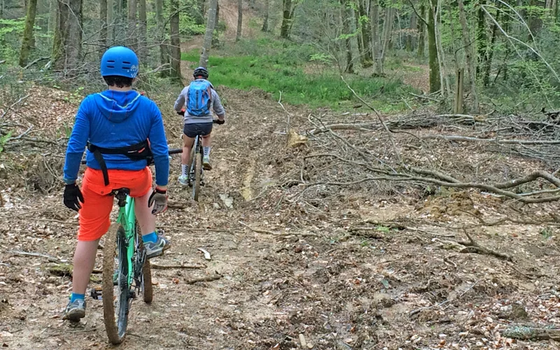 VTT VTT 1 Les Bois de Carrasquet à Sargaillouse · Coarraze