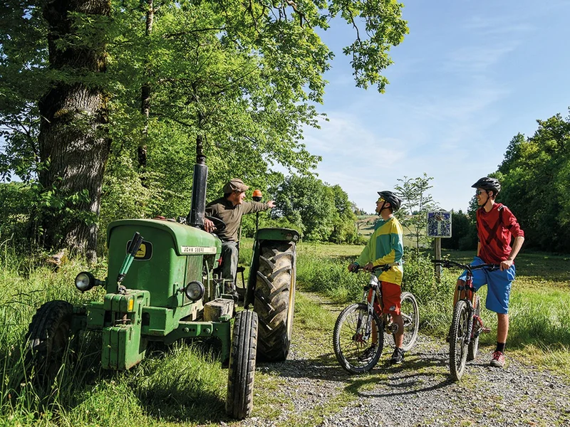 VTT Maucor : du Pont Long aux coteaux à VTT · Maucor