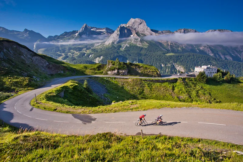Vélo de route Col d'Aubisque, la référence · Laruns