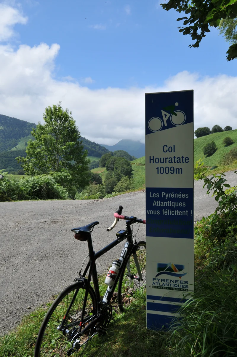 Vélo de route Col d'Hourataté · Orcun