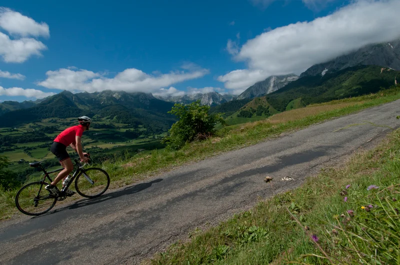 Vélo de route Col de l'Abérouat · Orcun