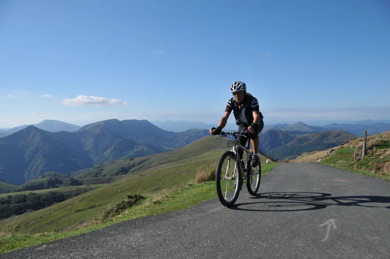 Vélo de route Le col de Méhatché · Ustaritz