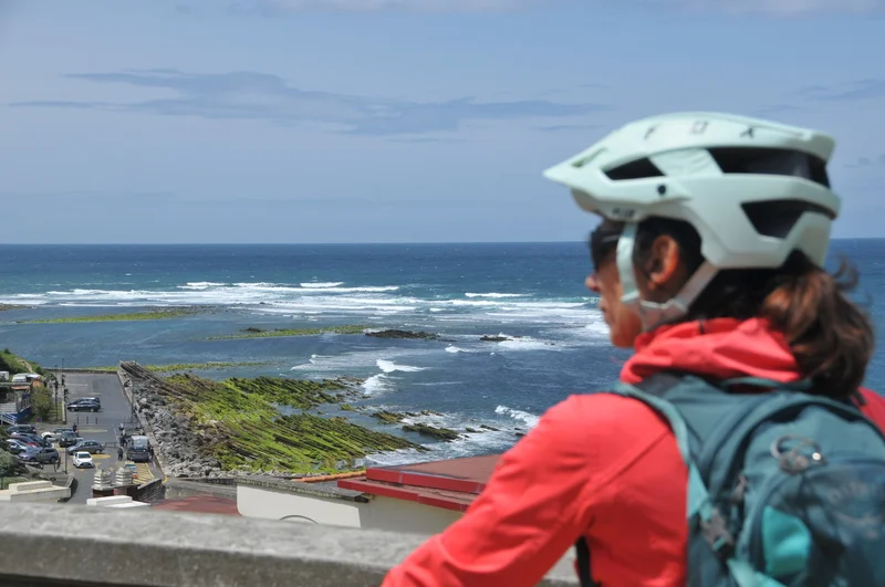 Vélo de route Guéthary, un balcon sur l'océan · Ustaritz
