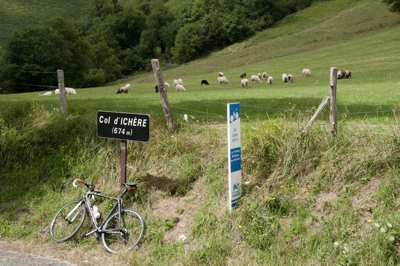 Vélo de route Col d'Ichère · Sarrance
