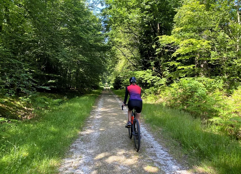 Vélo de route 32 Les Forges de Varenne - Parcours gravel · Domfront
