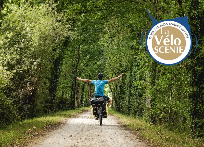 Vélo de route La Véloscénie® : de Paris au Mont-Saint-Michel · Nogent-le-Rotrou