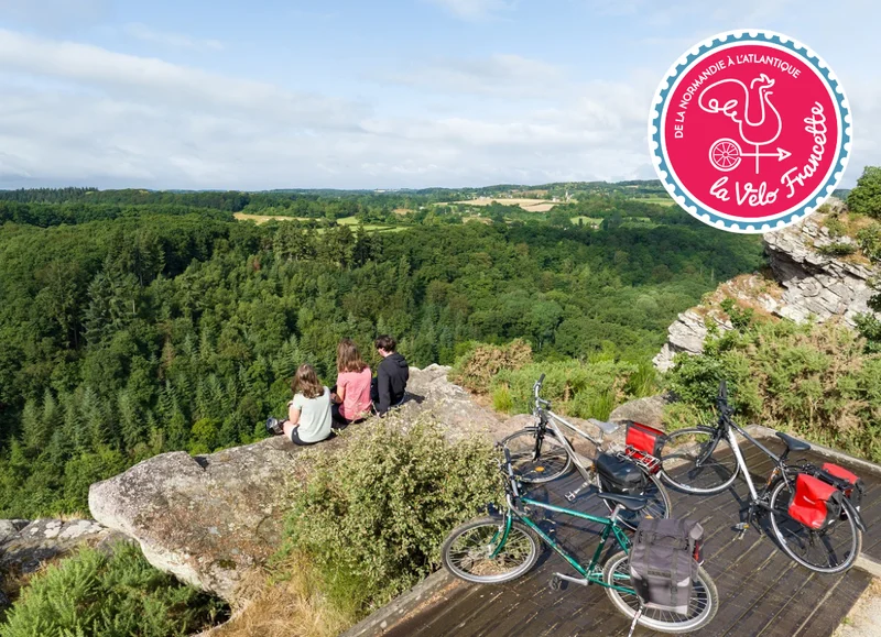Vélo de route La Vélo Francette® : de Ouistreham à La Rochelle · Pont-d'Ouilly